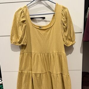 Yellow dress